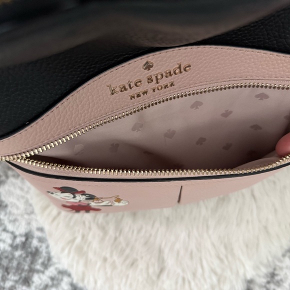 Kate Spade Black and Pink Minnie Mouse Backpack - Picture 3 of 6